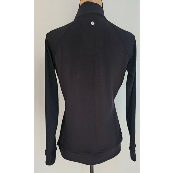 EPNY Long Sleeve Snap Pullover Black, Golf, Pickleball, Sports Sz S, NEW - Picture 3 of 11